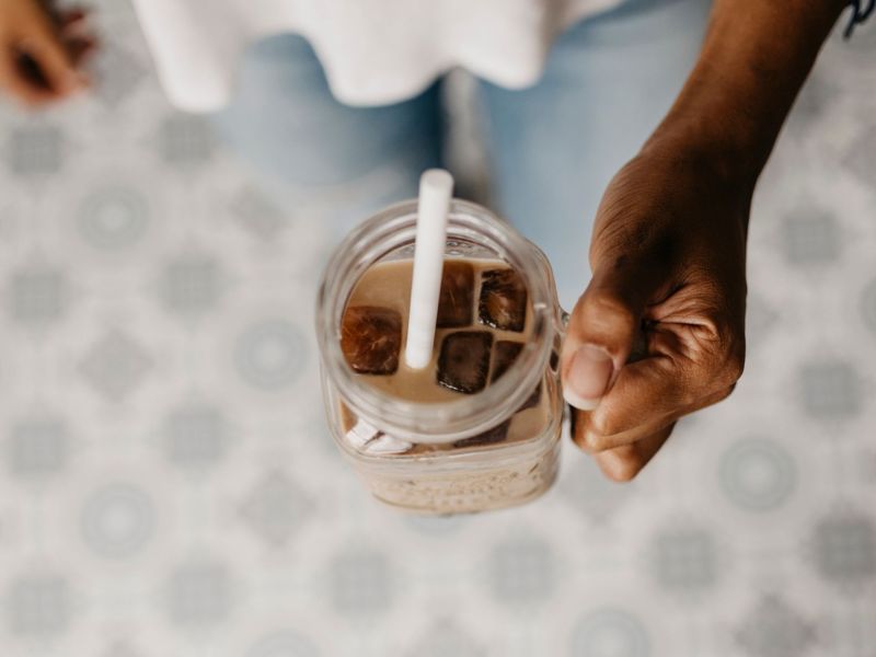 Cold Brew Kaffee Eiswürfel