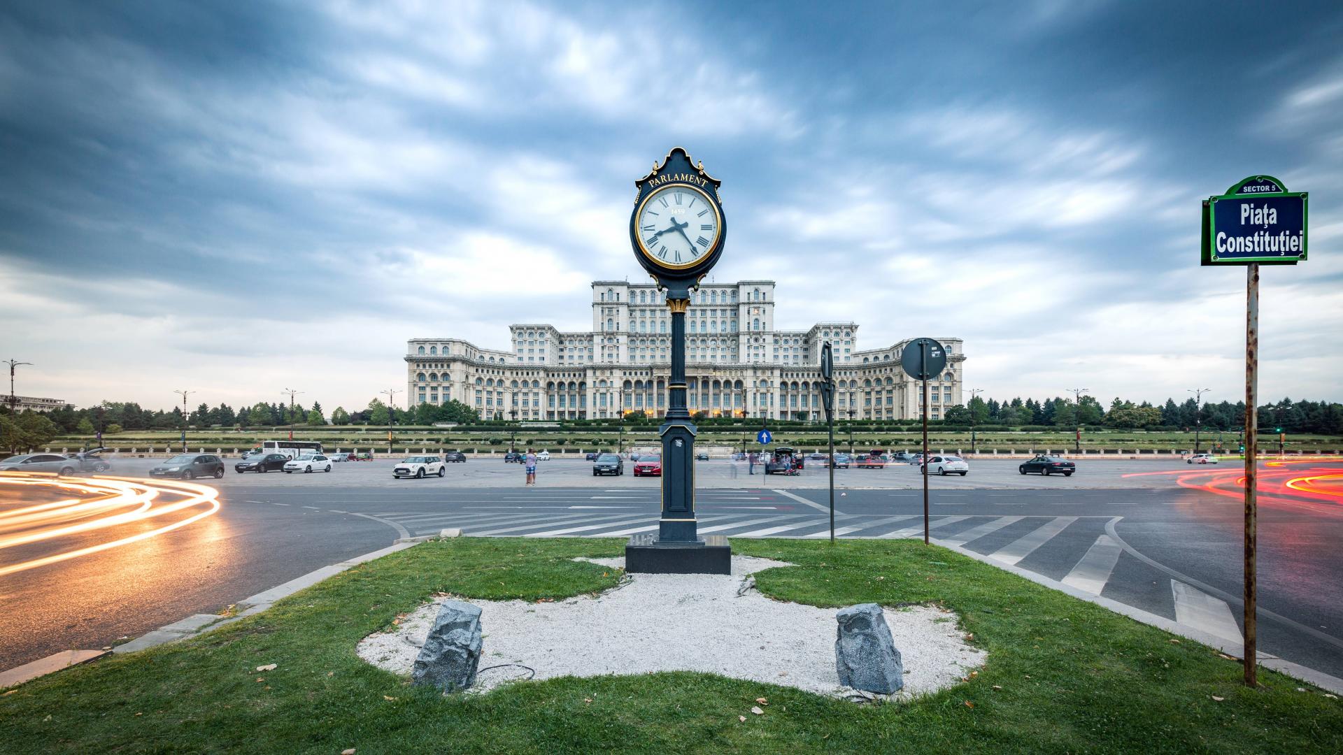Bild des Parlaments in Bukarest
