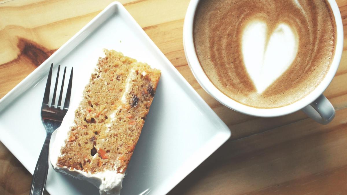 Kaffee und Kuchen am Wochenende