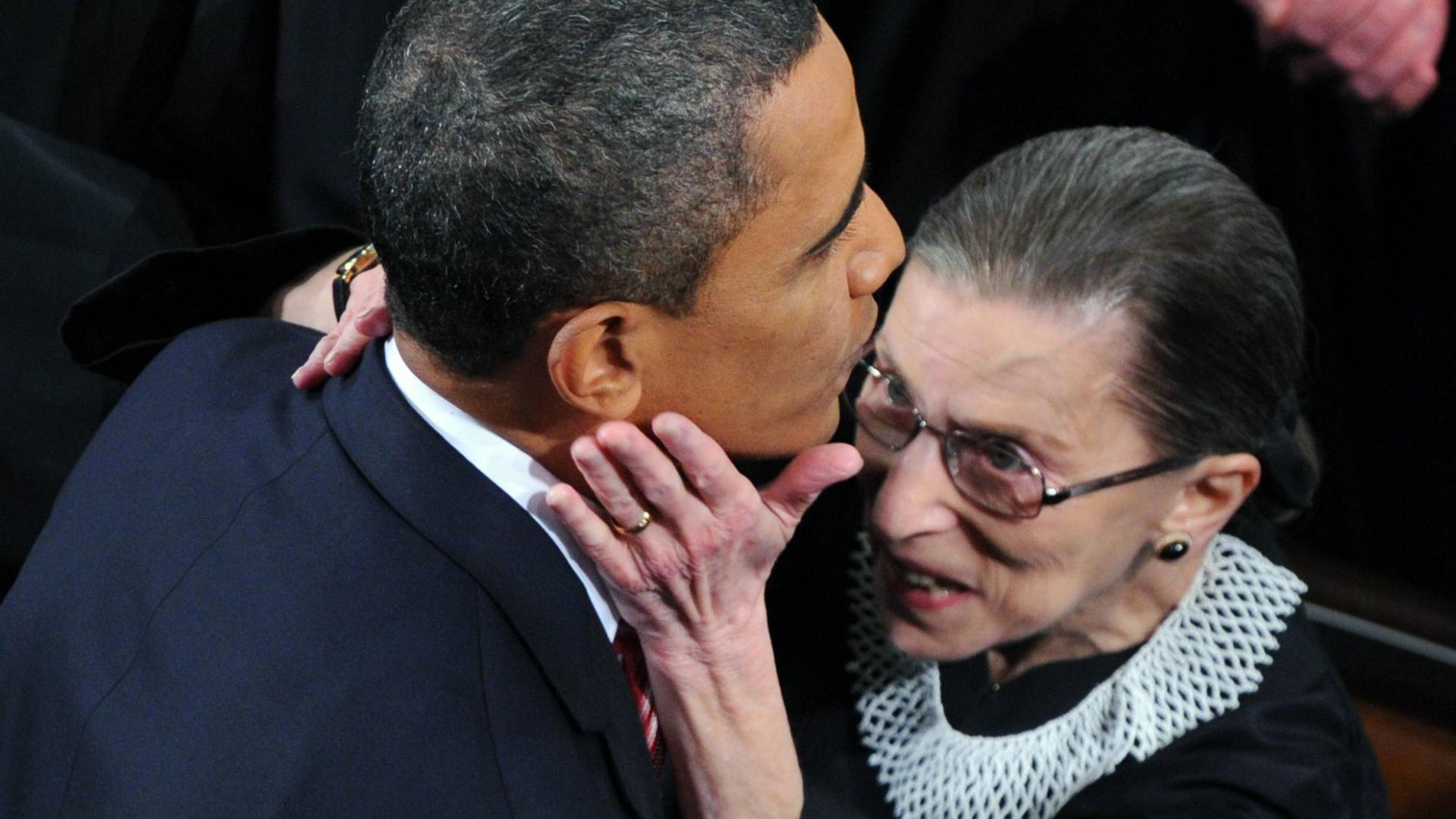 Barack Obama Ruth Bader Ginsburg
