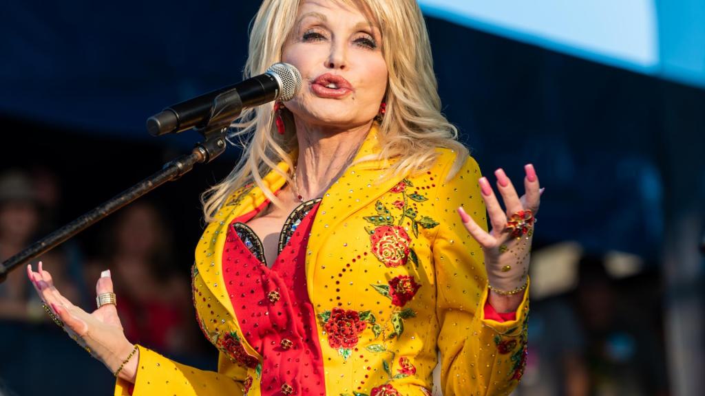 Dolly Parton Country Sängerin Bühne