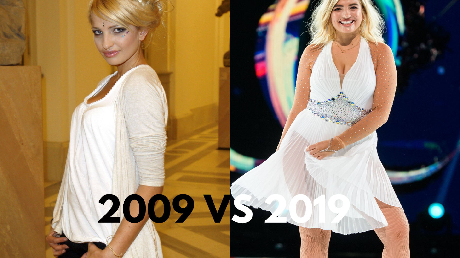 Sarina Nowak GNTM Kandidatin Glow Up 2019 und 2009