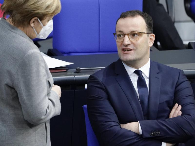 jens spahn Angela Merkel