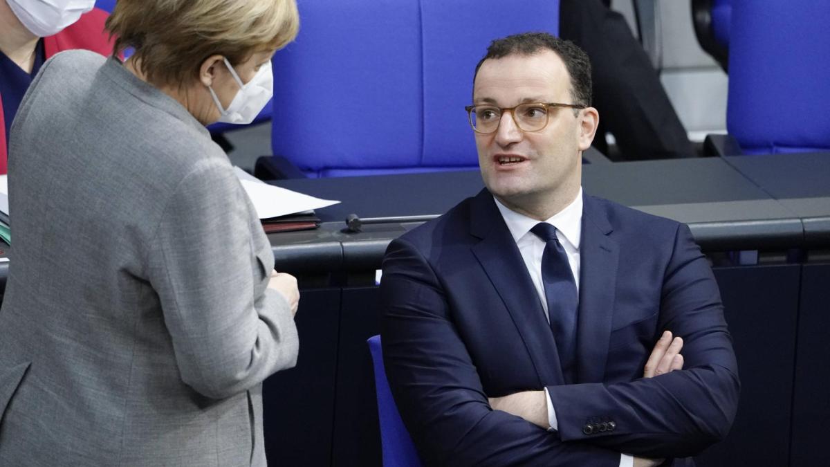 jens spahn Angela Merkel