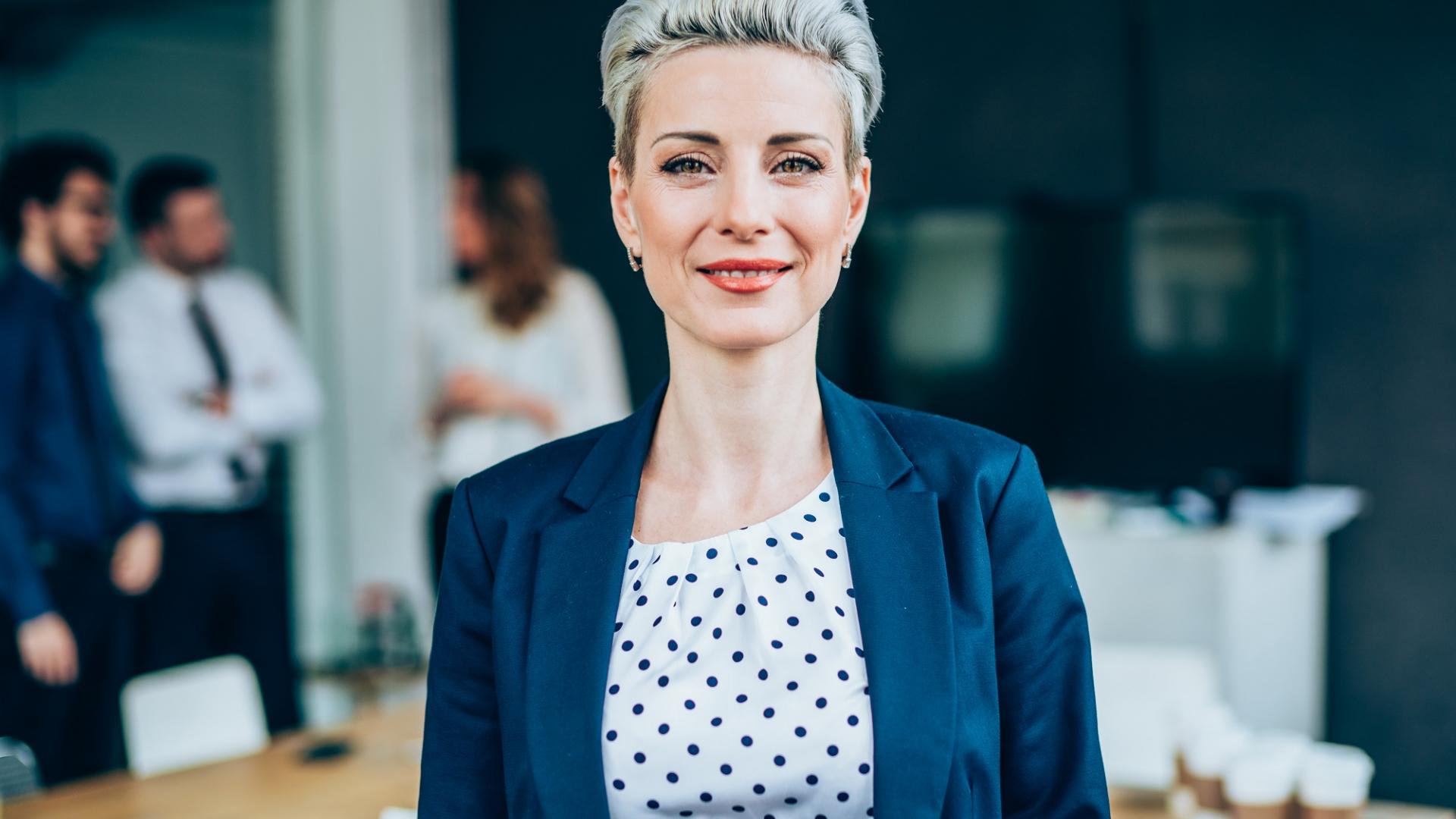 Businesswoman in the office