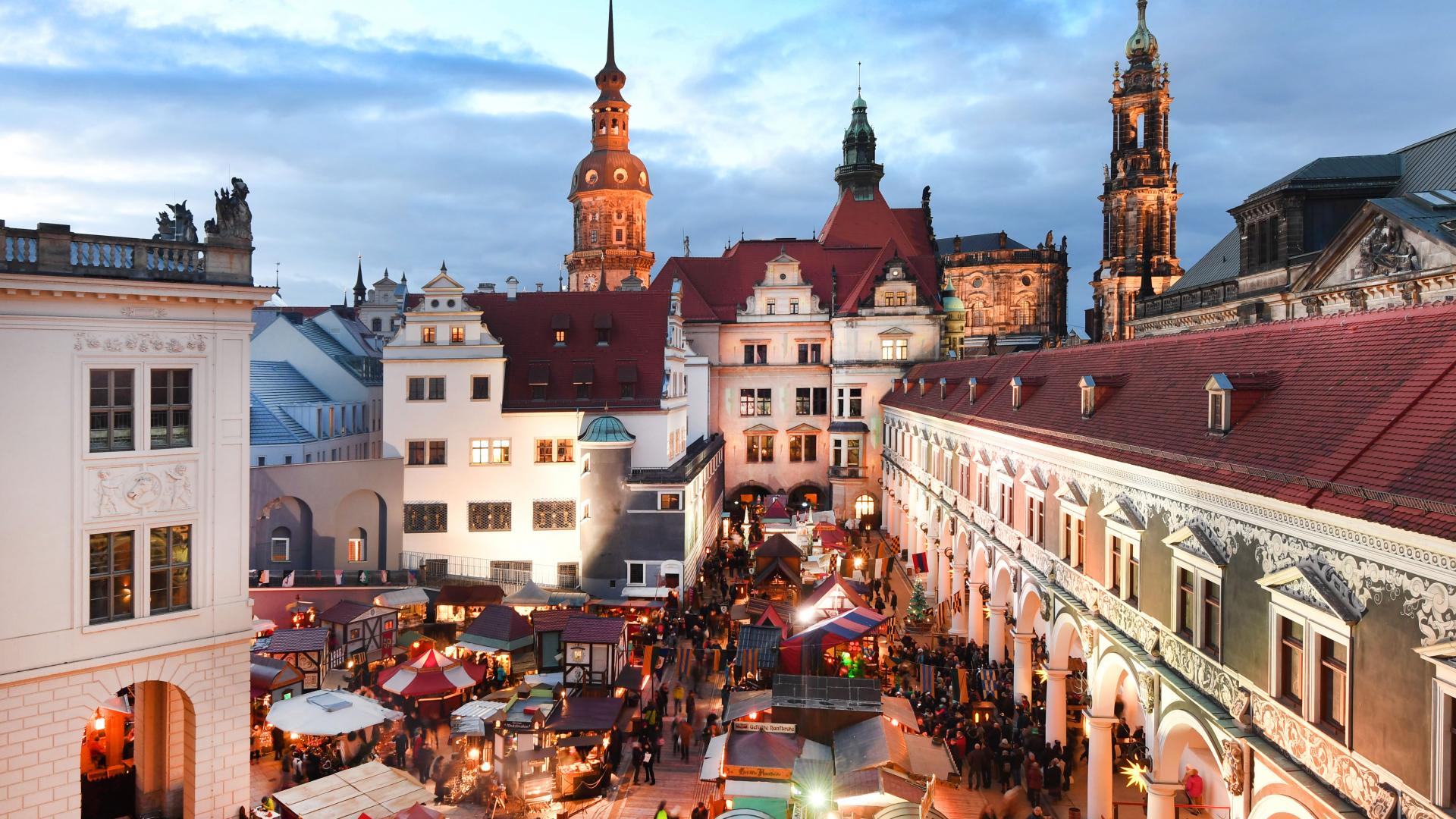 Dresden Mittelalterweihnachtsmarkt im Stallhof Dresden