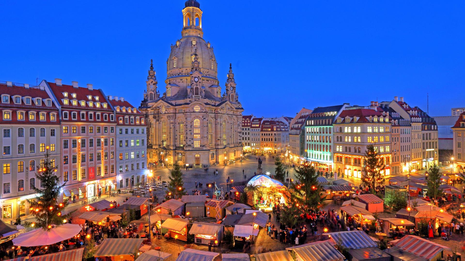 Weihnachtsmarkt an der Frauenkirche