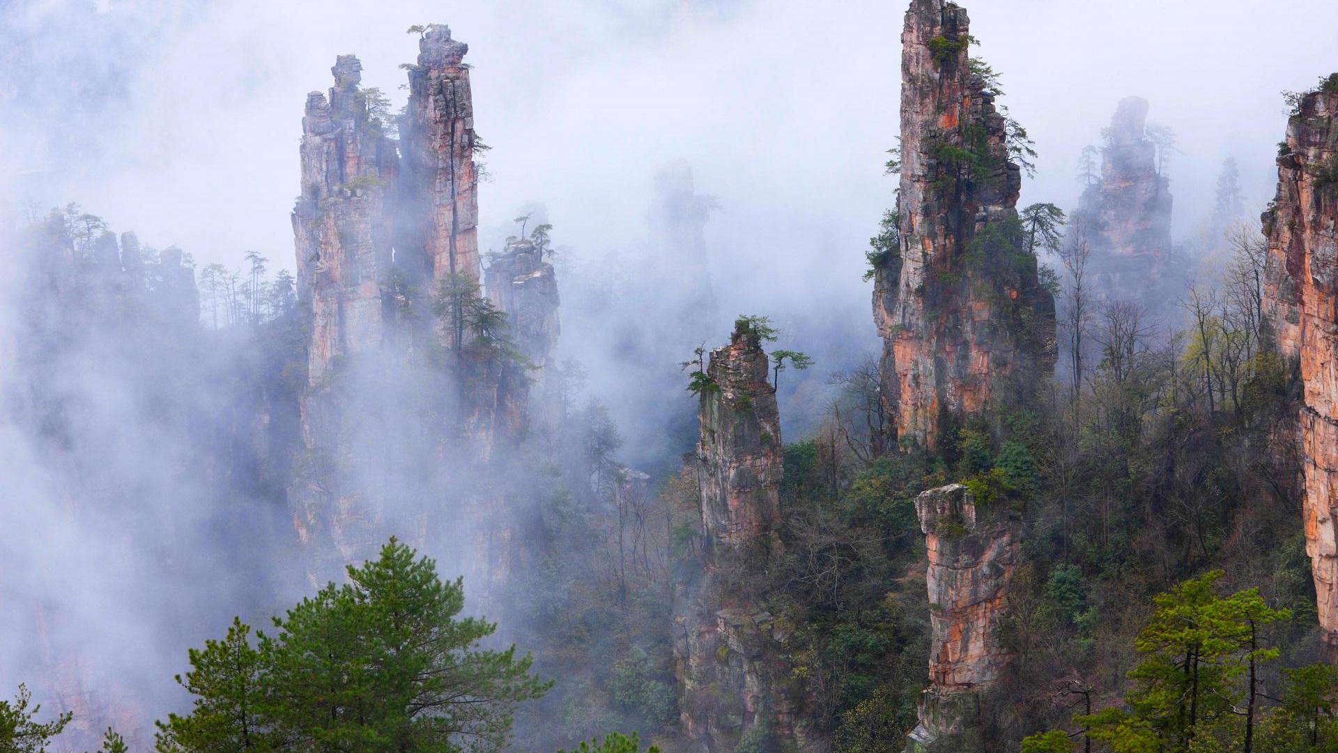 Tianzi Gebirge China