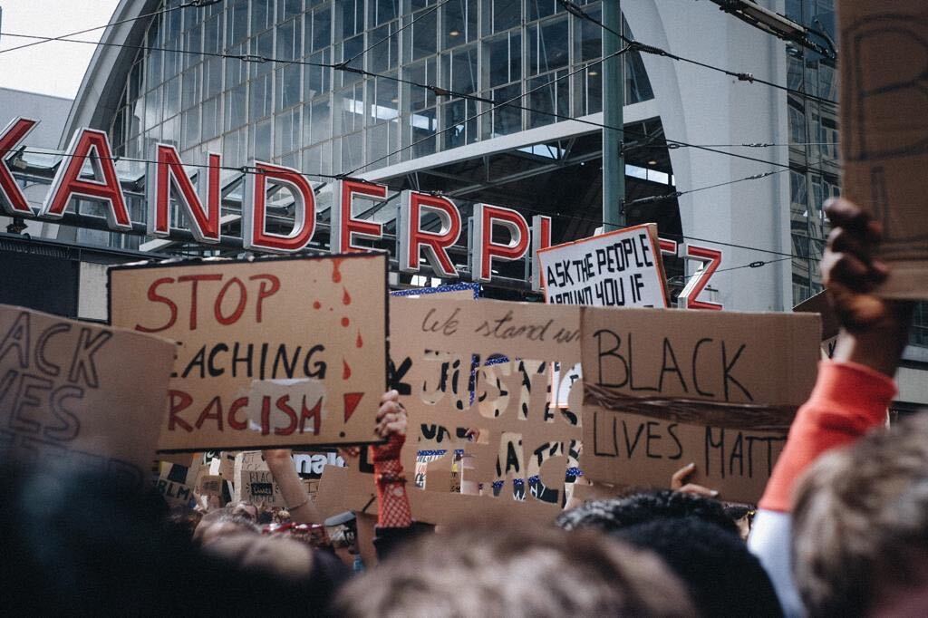 proteste berlin schwarze george floyd