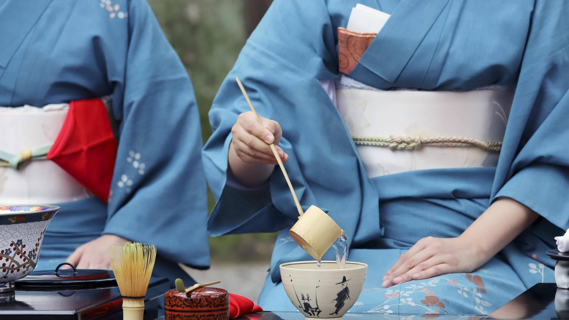 Japan, Japanische Tradition, Kimono, Teezeremonie, Japanische Ernährung