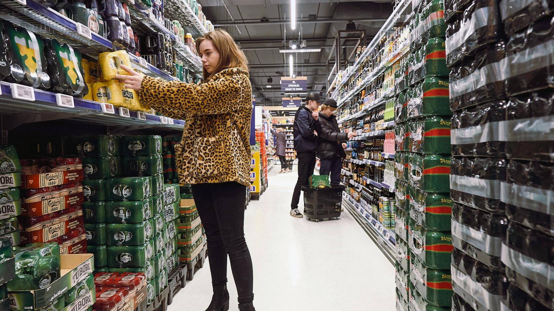 Dänemark Alkohol Supermarkt