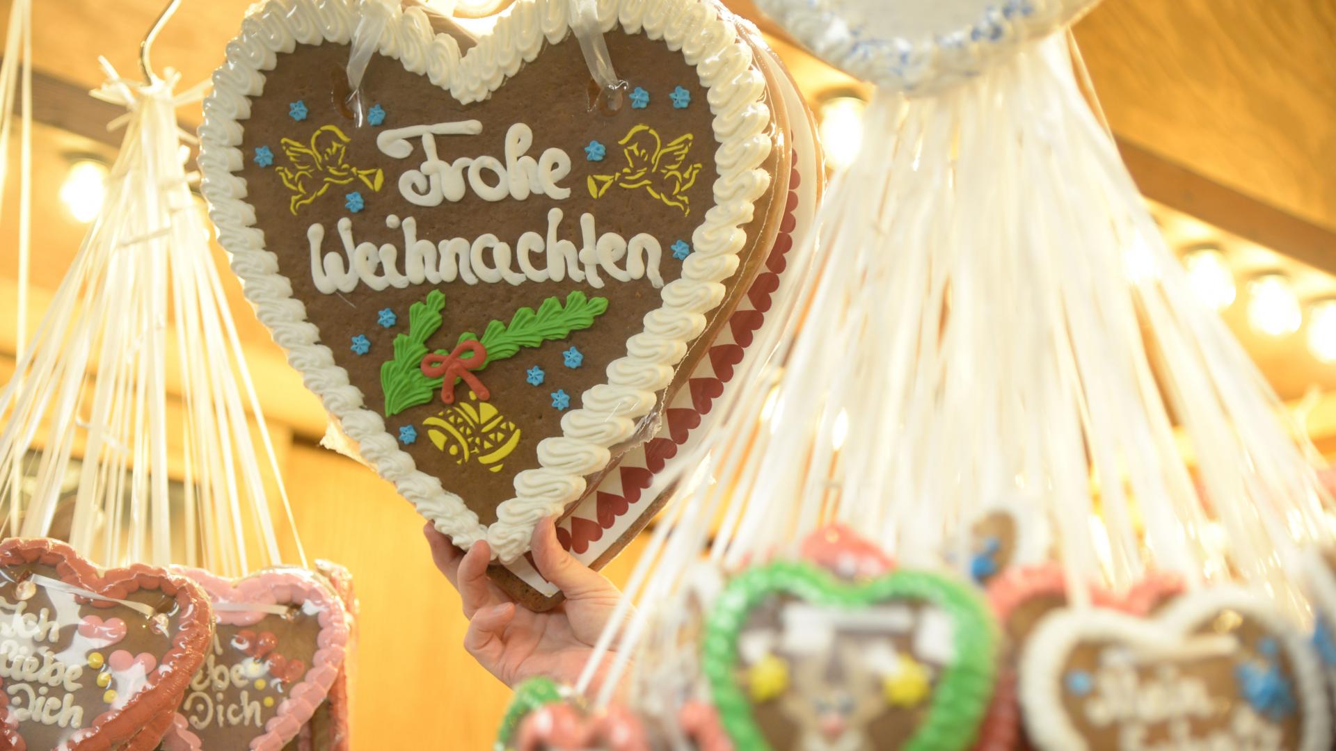 Lebkuchen Weihnachten Lebkuchenherz