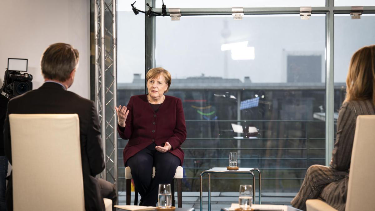 Angela Merkel im Interview