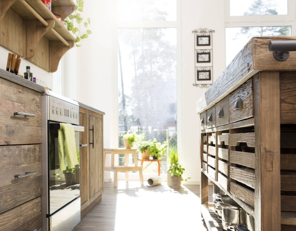 küche schublade holz haus interior design