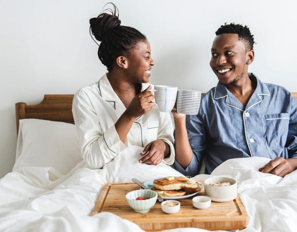 Frühstück im Bett