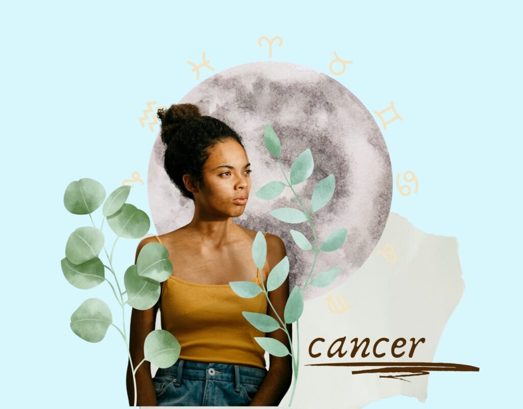 Krebs Collage Sternzeichen