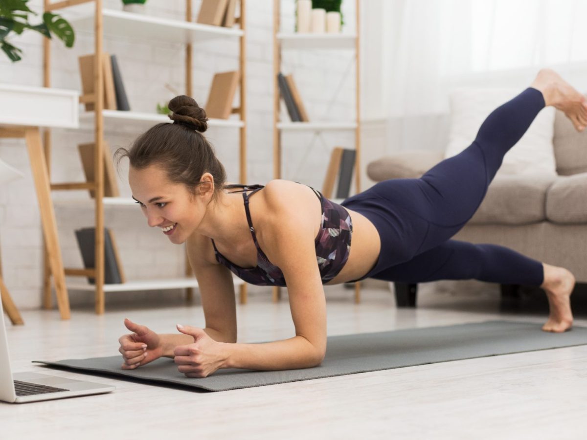 Frau Pilates Laptop