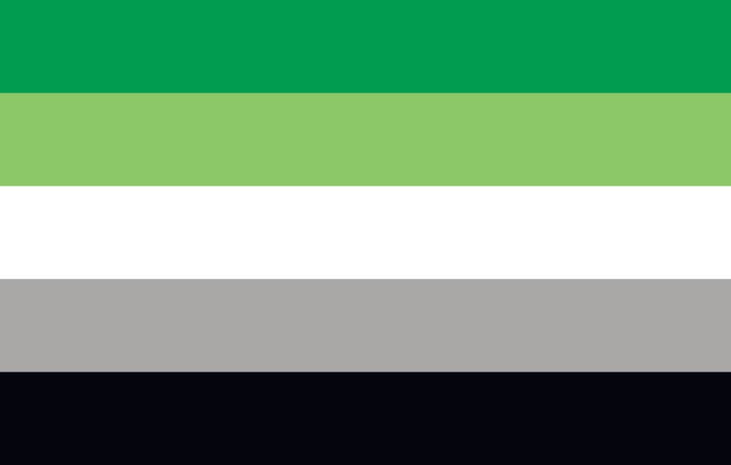 Aromantic Flag