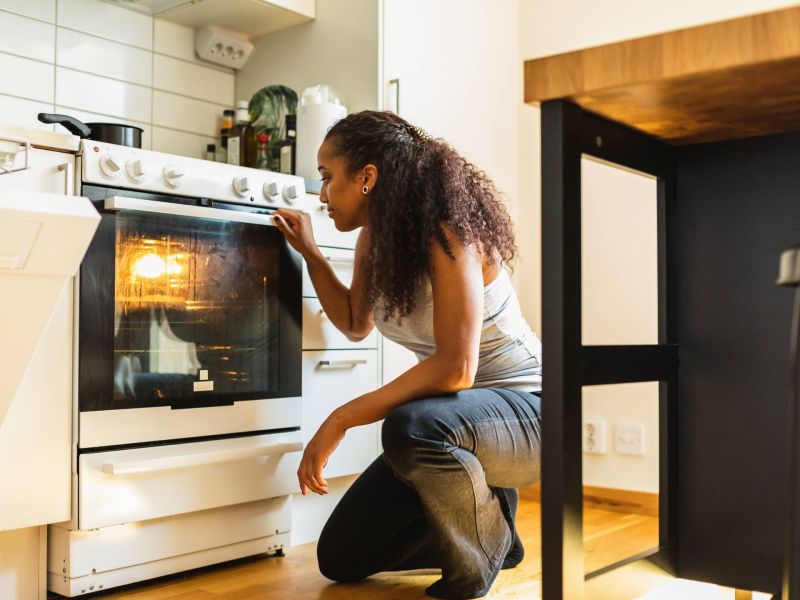 wohnung backofen frau