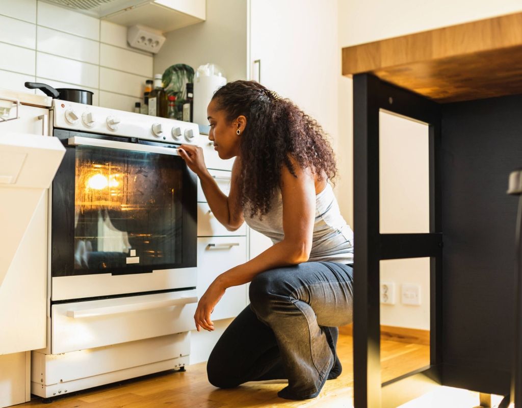 wohnung backofen frau