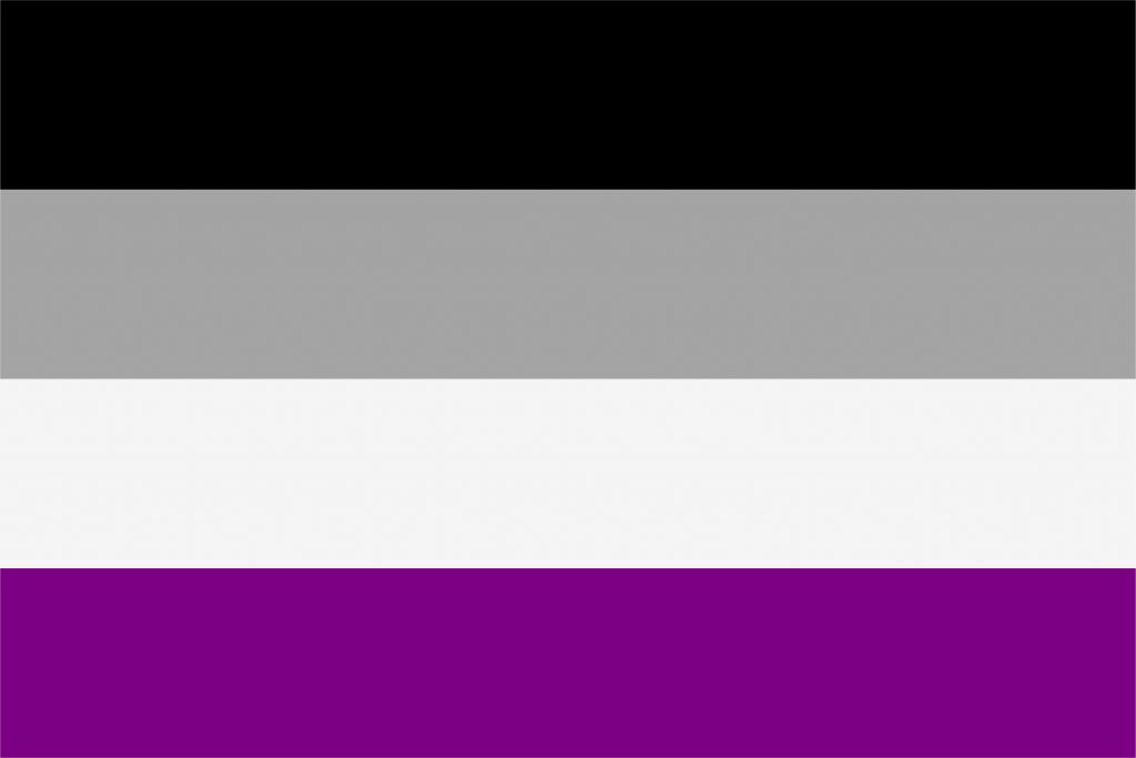 Asexuell Flagge