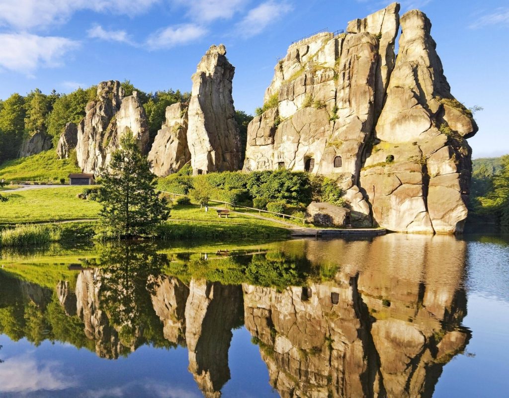 externsteine felsen teutoburger wald