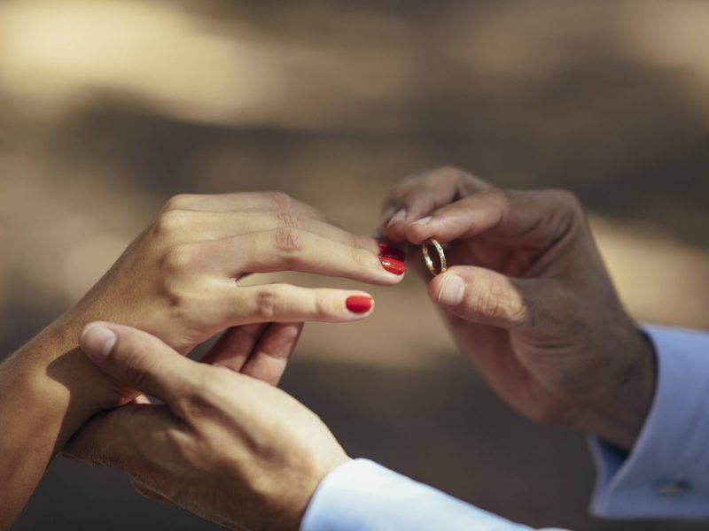 Hochzeit Heiratsgesetz