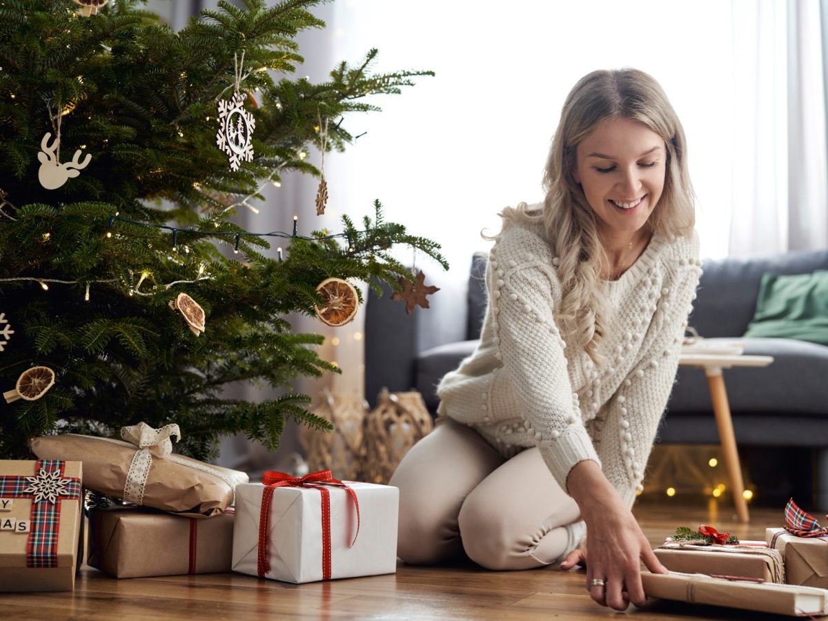 Frau Weihnachtsbaum