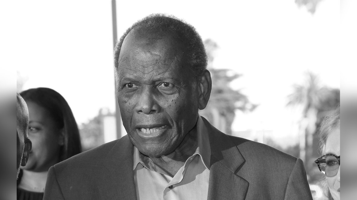 Sidney Poitier war der erste schwarze Schauspieler