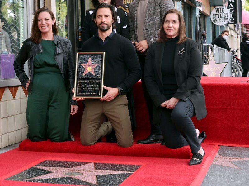 Milo Ventimiglia hat sich auf dem "Walk of Fame" verewigt.. © getty/[EXTRACTED]: Emma McIntyre/Getty Images