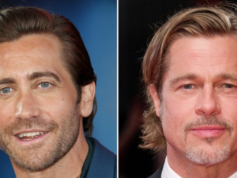 Jake Gyllenhaal blamierte sich beim ersten Treffen mit Brad Pitt.. © Tinseltown/Shutterstock.com / Andrea Raffin/Shutterstock.com