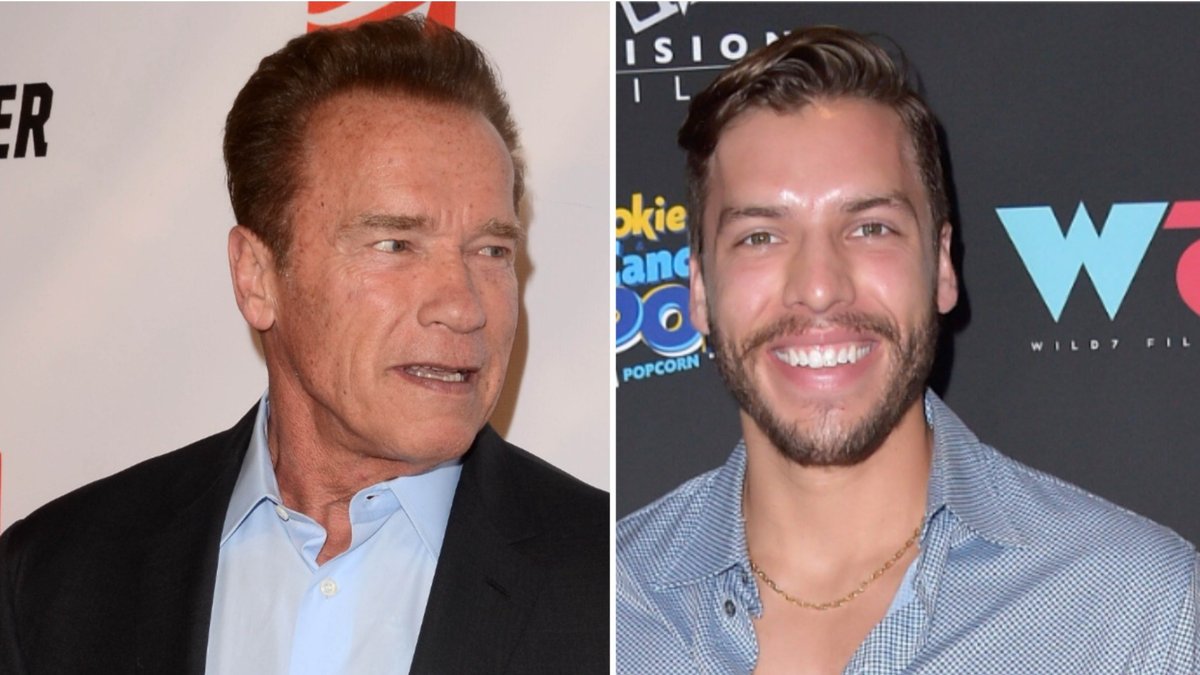 Arnold Schwarzenegger und Joseph Baena.. © imago/Future Image / s_bukley/ImageCollect