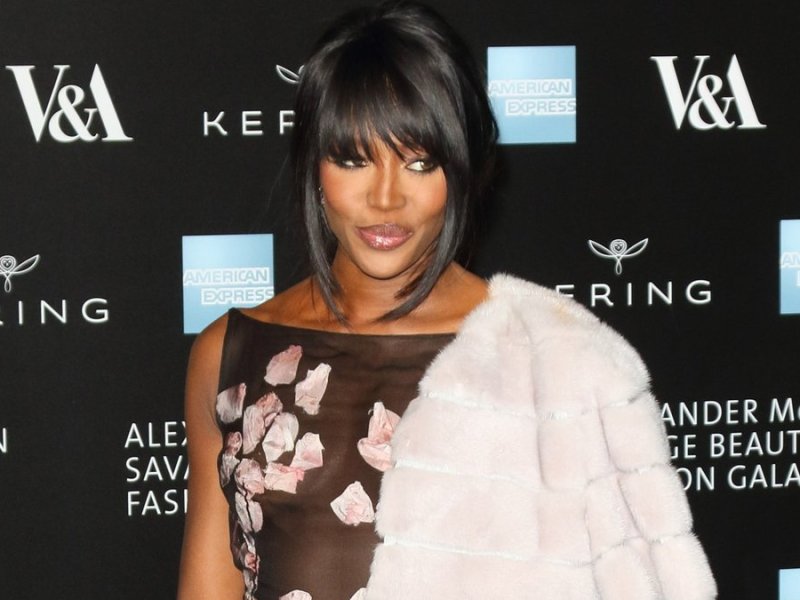 Naomi Campbell ist stolz auf ihre kleine Tochter.. © Landmark Media/ImageCollect