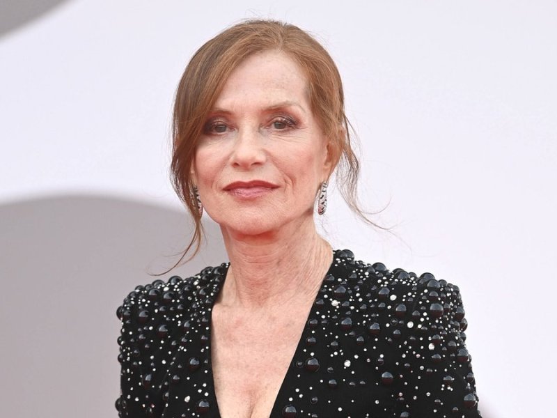 Isabelle Huppert bei einem Auftritt in Venedig.. © imago/UPI Photo