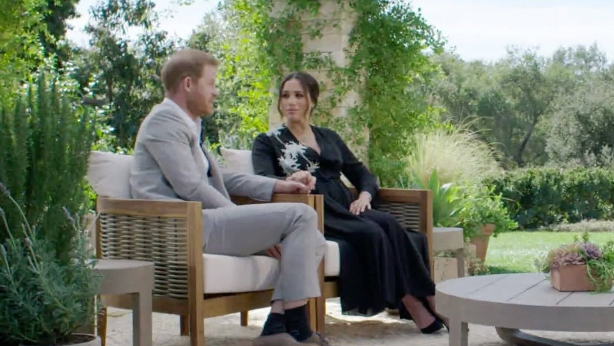 Prinz Harry und Herzogin Meghan vor rund einem Jahr beim Oprah-Interview.. © imago images/ZUMA Wire