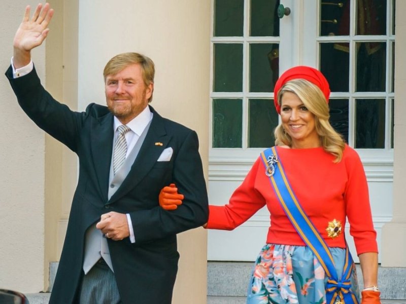 König Willem-Alexander und seine Máxima feiern ihren 20. Hochzeitstag.. © imago/Pro Shots