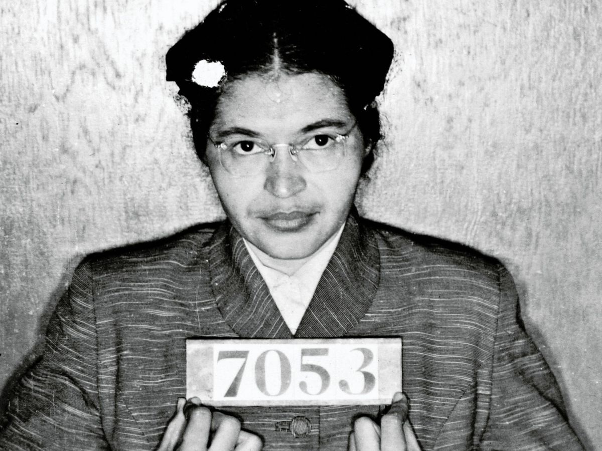 rosa parks mugshot