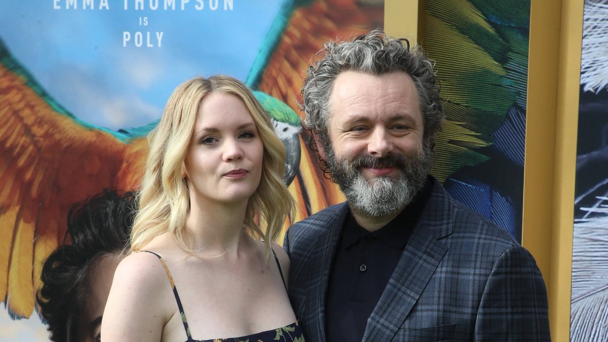 Michael Sheen und Anna Lundberg erwarten den zweiten Besuch vom Klapperstorch.. © imago/ZUMA Press