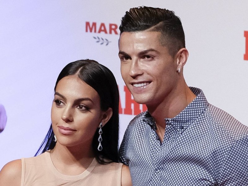 Fußballstar Cristiano Ronaldo und Georgina Rodriguez erwarten Zwillinge.. © imago/ZUMA Press