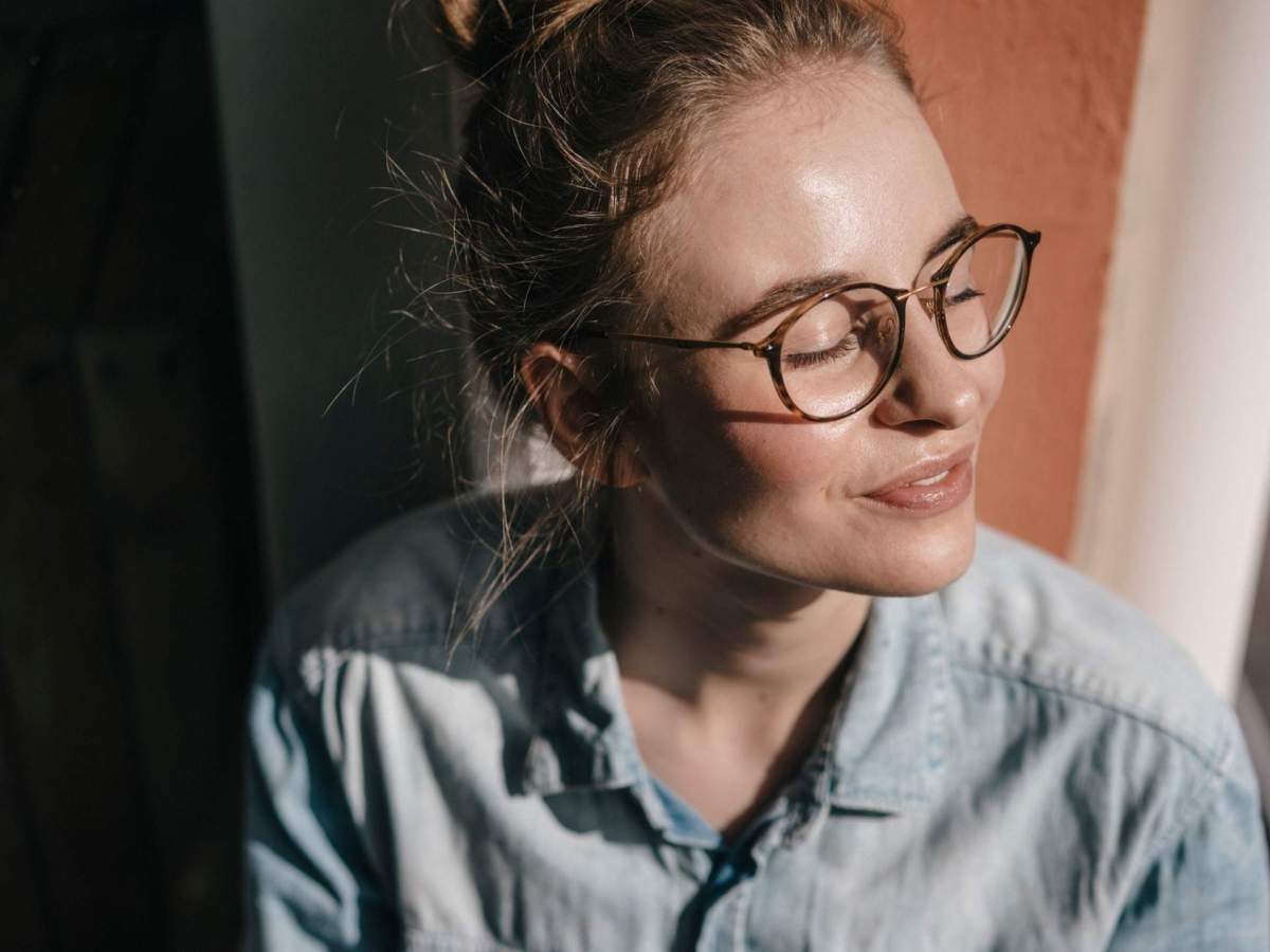 Mental Wellness Frau glücklich