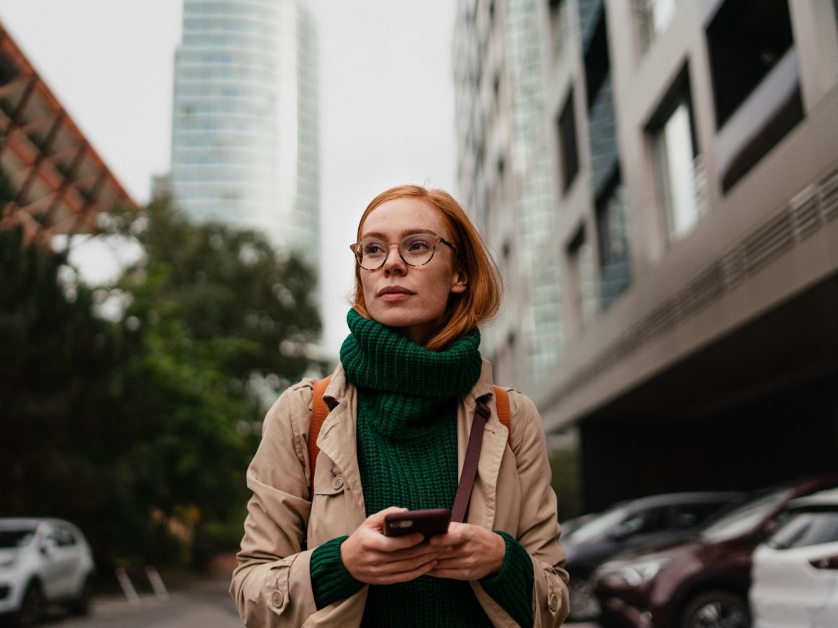 Nachhaltigkeit Studium Frau Studentin