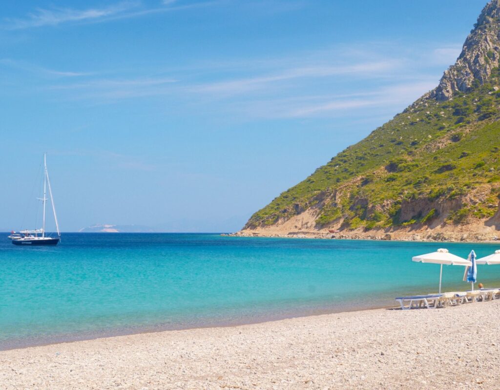 Strand von Kamari Kos