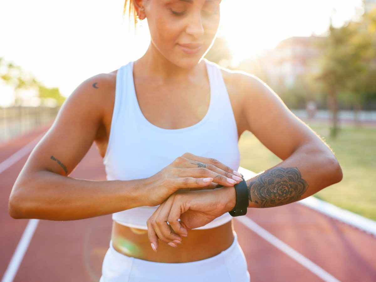 Frau Joggen Uhr