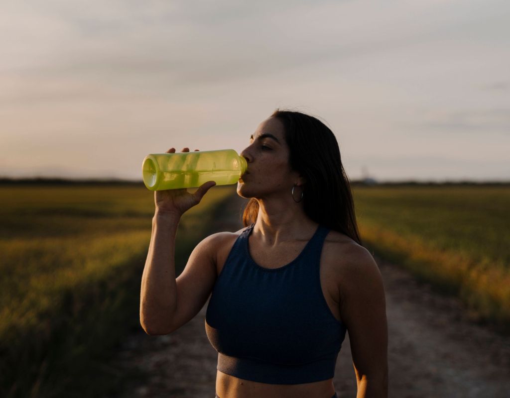 Hitzewelle Wasser trinken