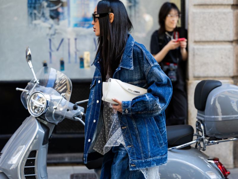 streetstyle jeansjacke