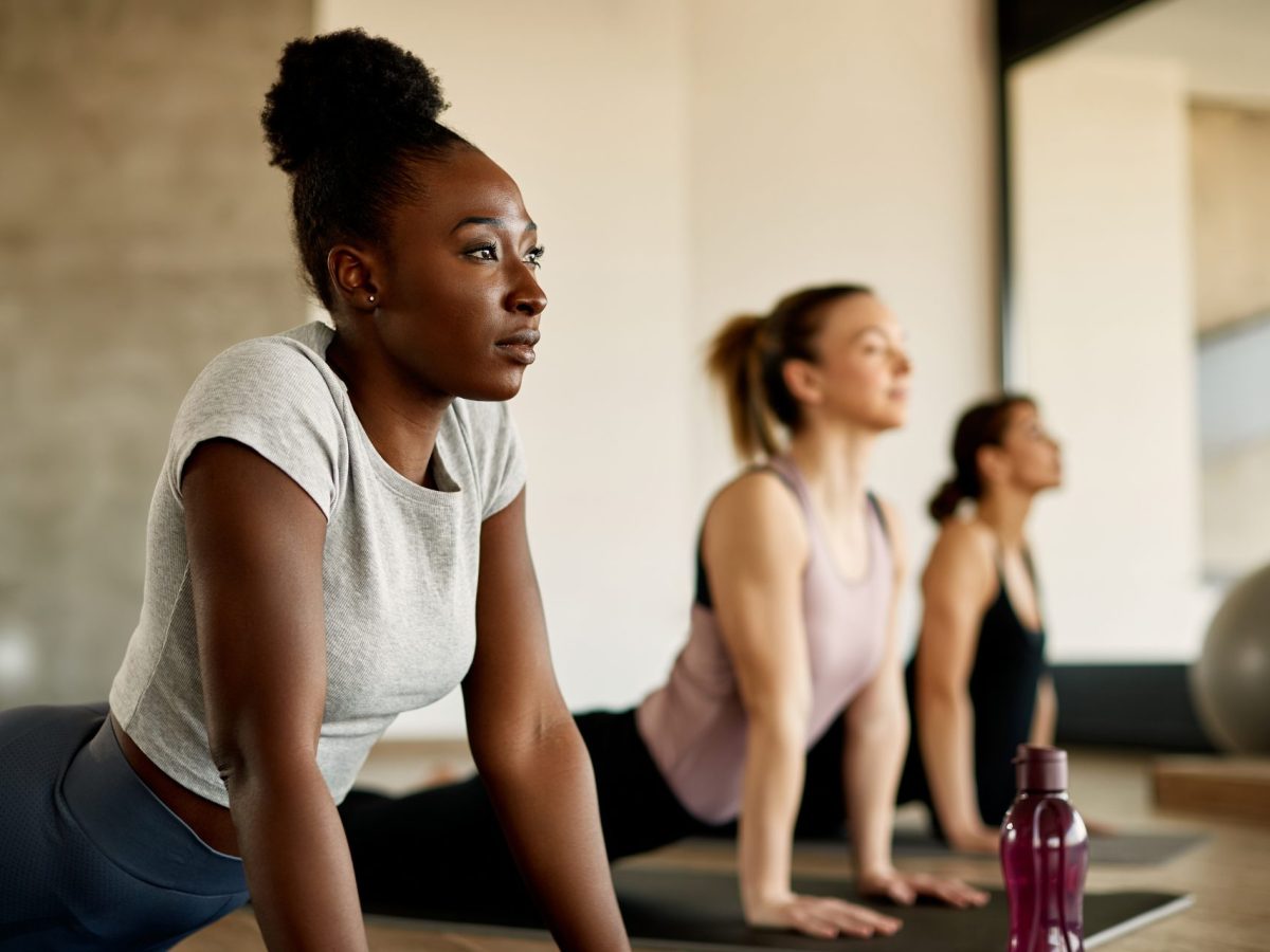 Frauen Yoga