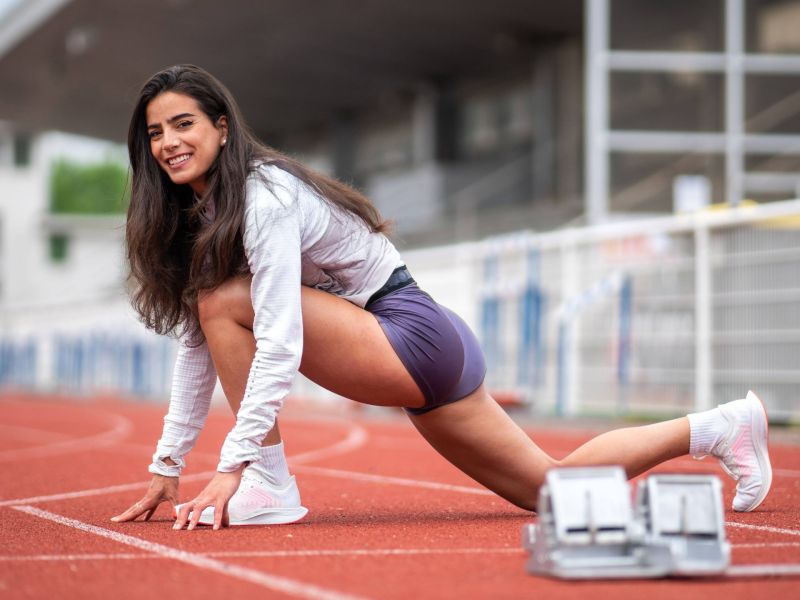 Ganzkörper-Stretching-Übung .