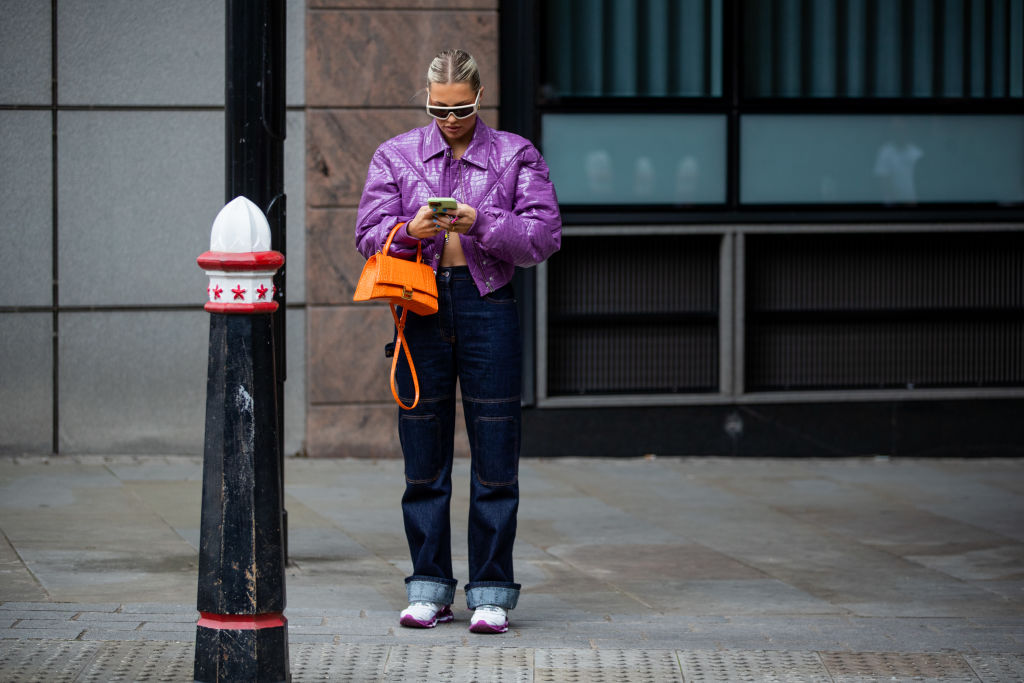 streetstyle von frau