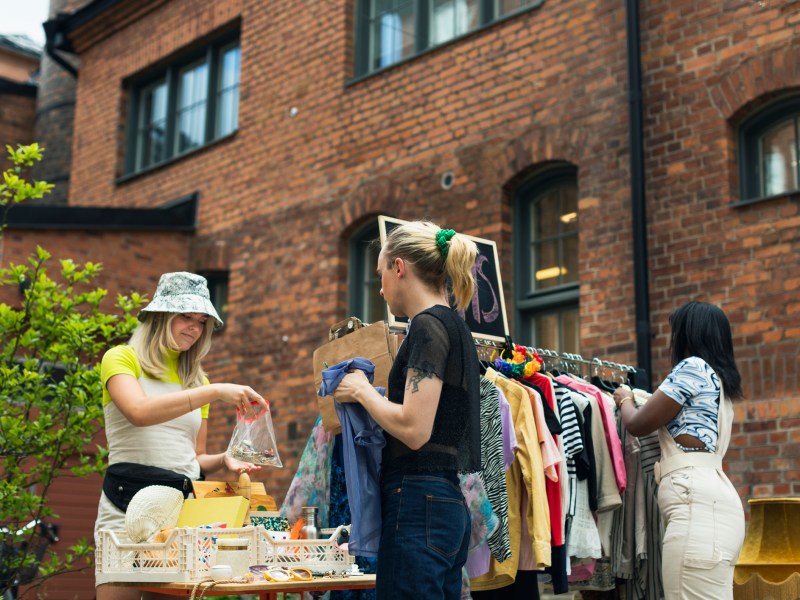 Flohmarkt Handeln