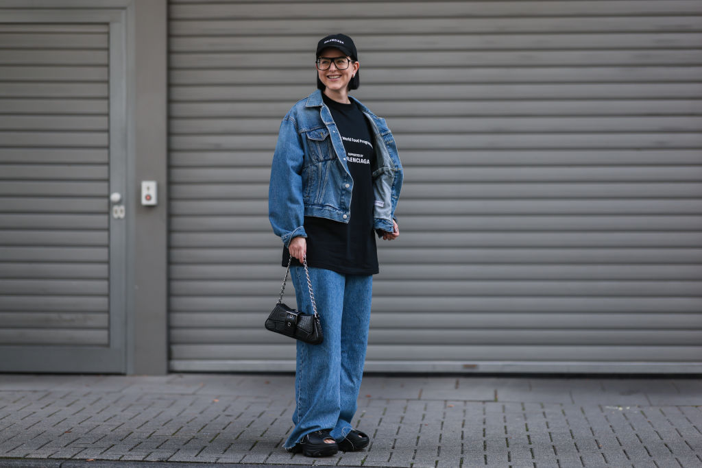 weite hose streetstyle foto